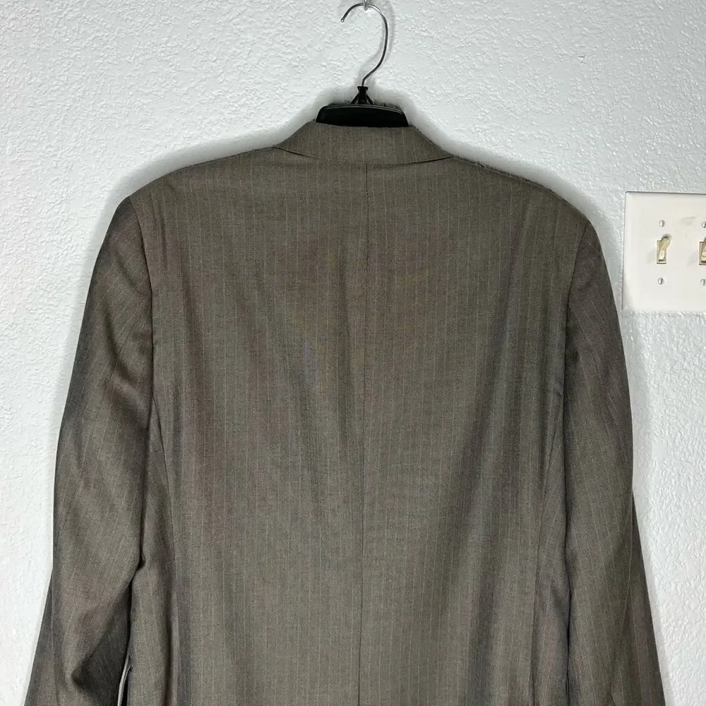 Banana Republic for Macy’s Classic Fit Men’s Gray Blazer Sz 38S Padded Shouldes